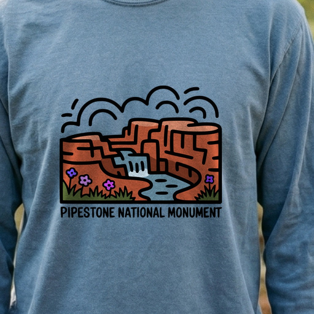Pipestone National Monument Cotton Long Sleeve product image 3