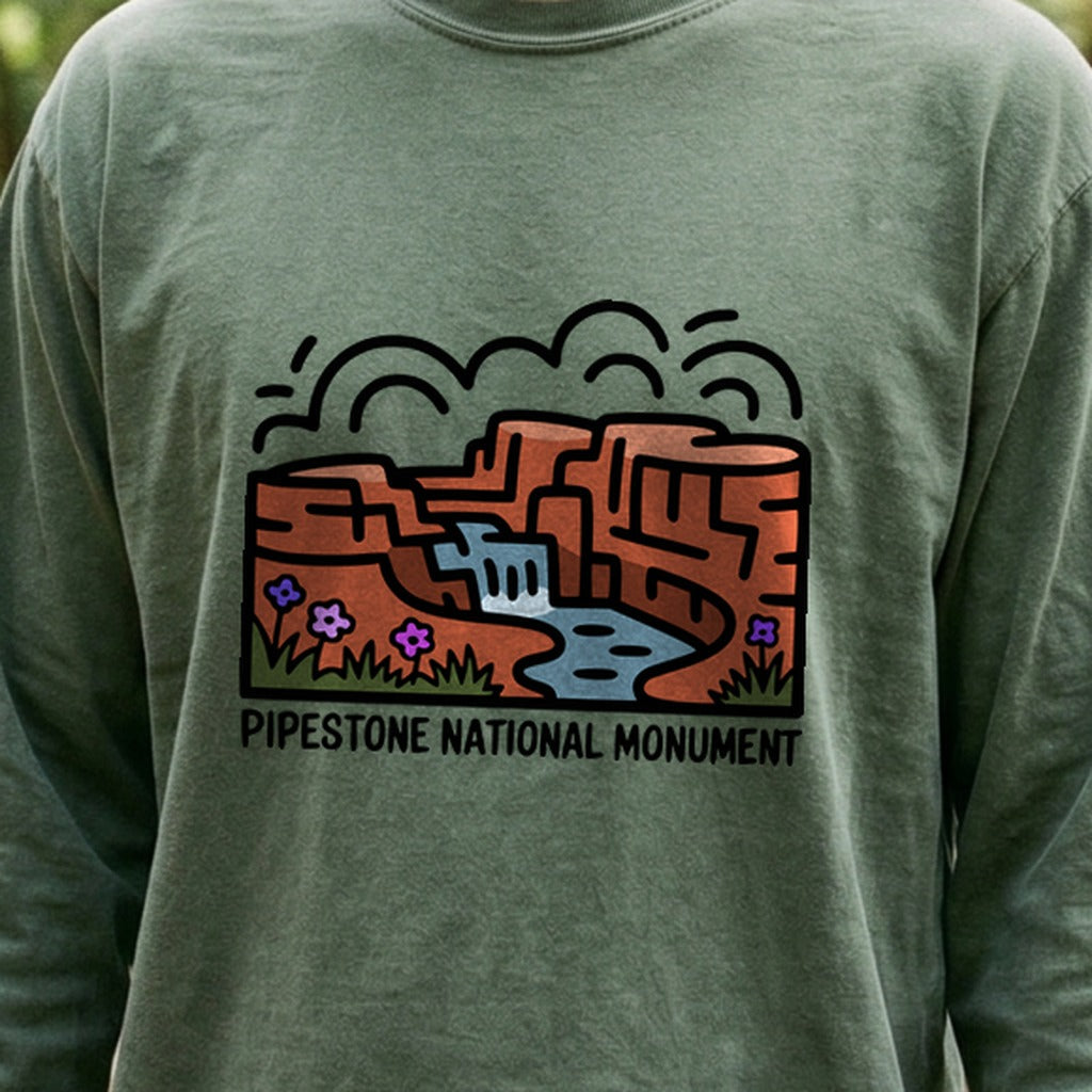 Pipestone National Monument Cotton Long Sleeve product image 4