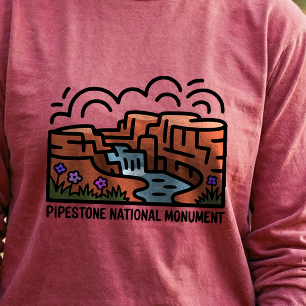 Pipestone National Monument Cotton Long Sleeve product image 5