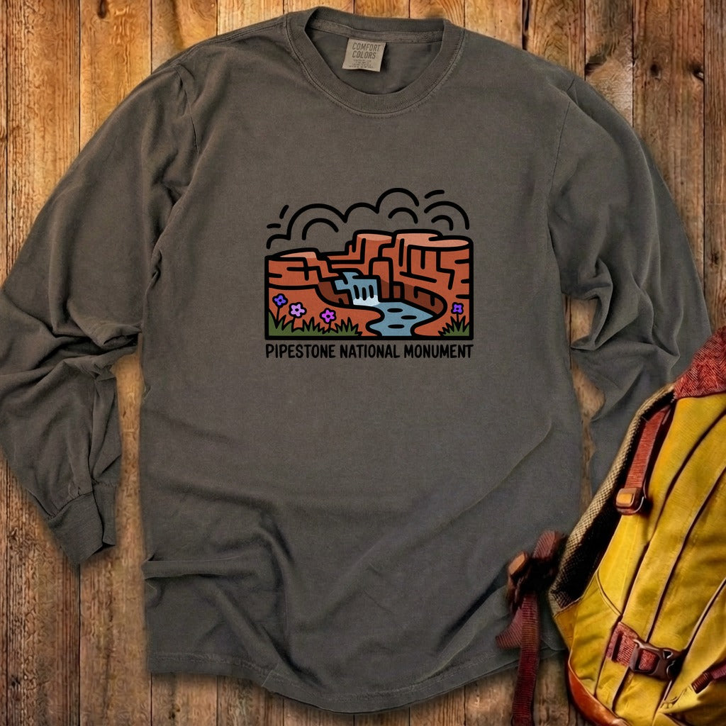 Pipestone National Monument Cotton Long Sleeve product image 1