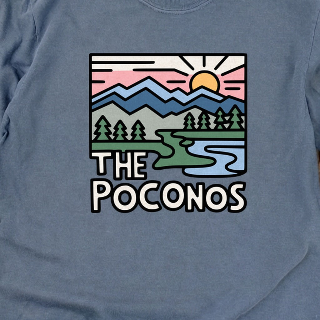 Poconos Mountains Cotton Long Sleeve product image 2