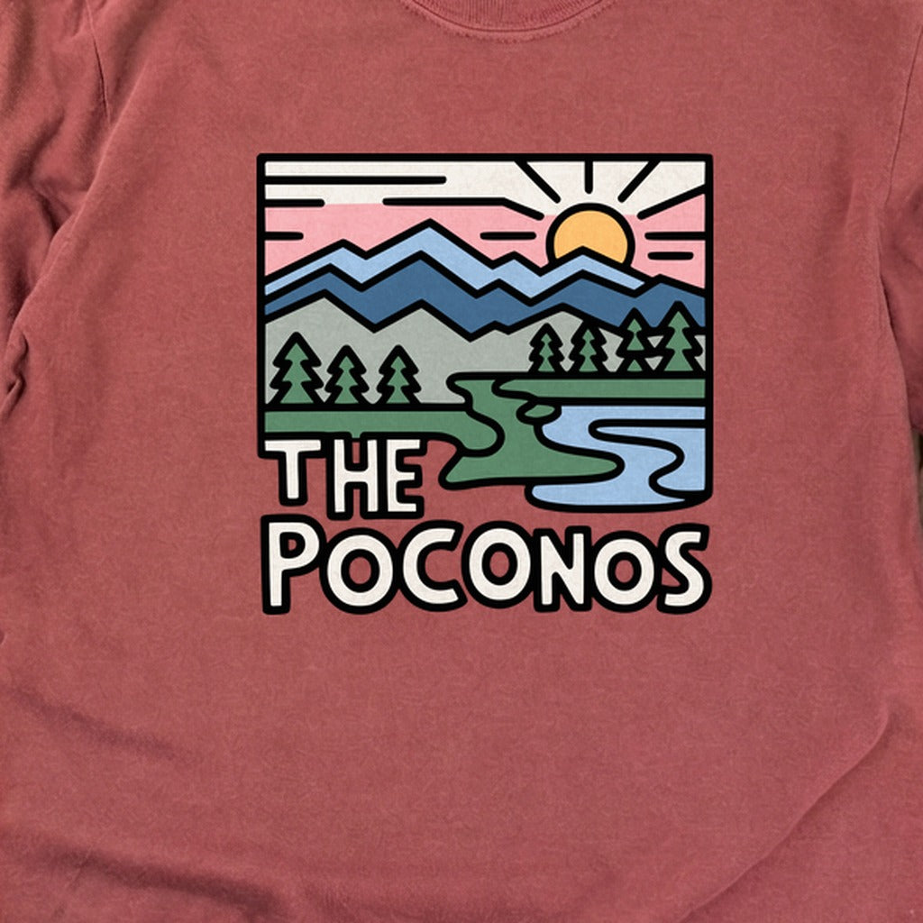 Poconos Mountains Cotton Long Sleeve product image 14