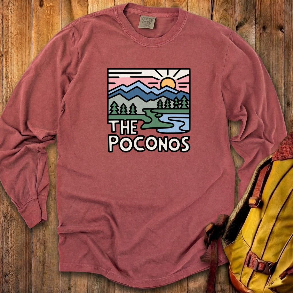 Poconos Mountains Cotton Long Sleeve product image 13
