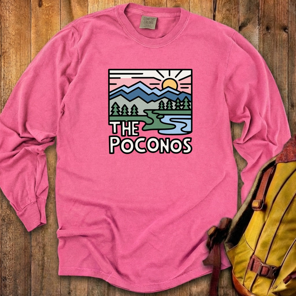 Poconos Mountains Cotton Long Sleeve product image 15