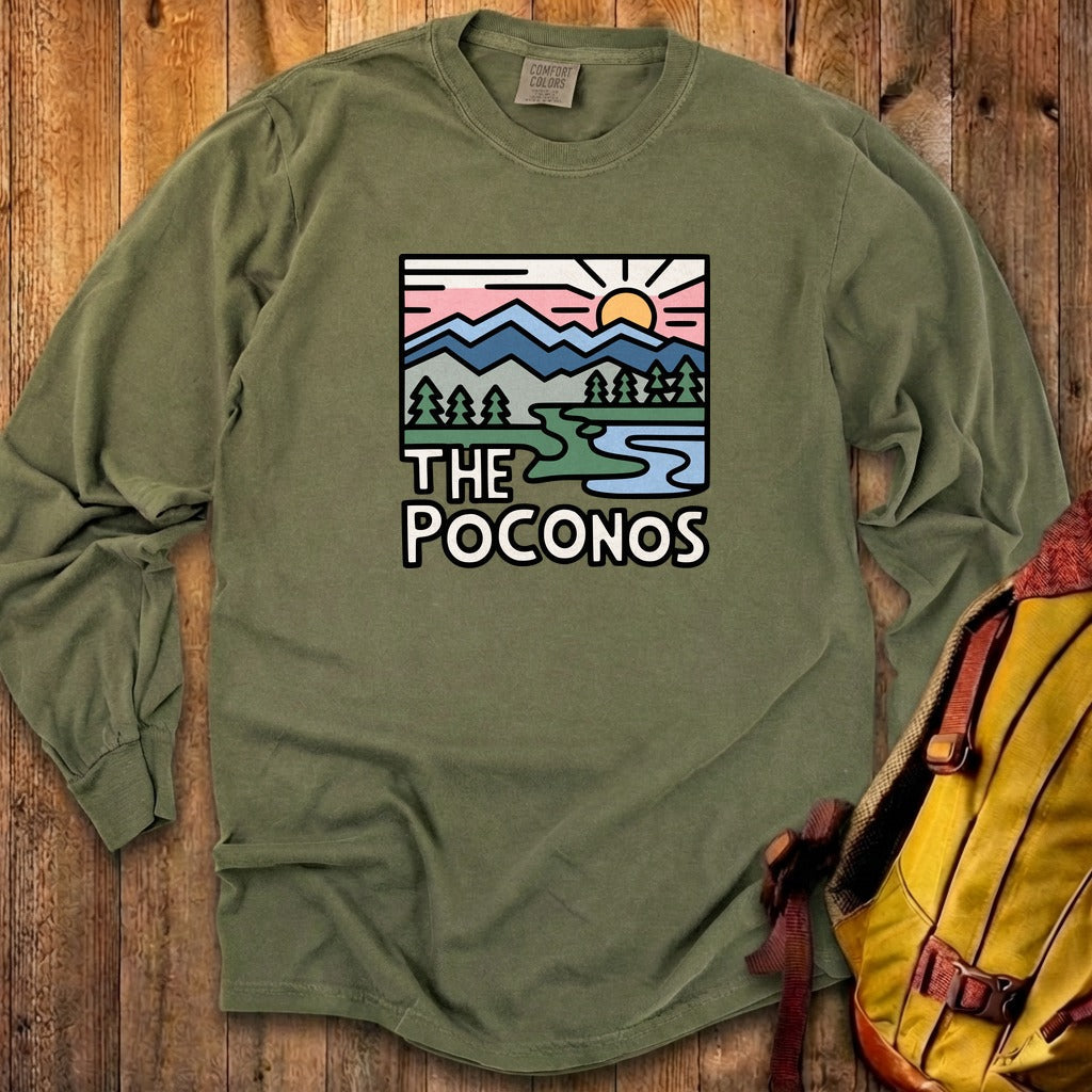 Poconos Mountains Cotton Long Sleeve product image 17