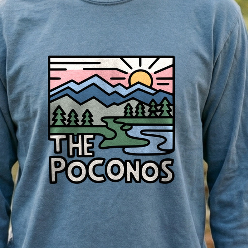 Poconos Mountains Cotton Long Sleeve product image 3