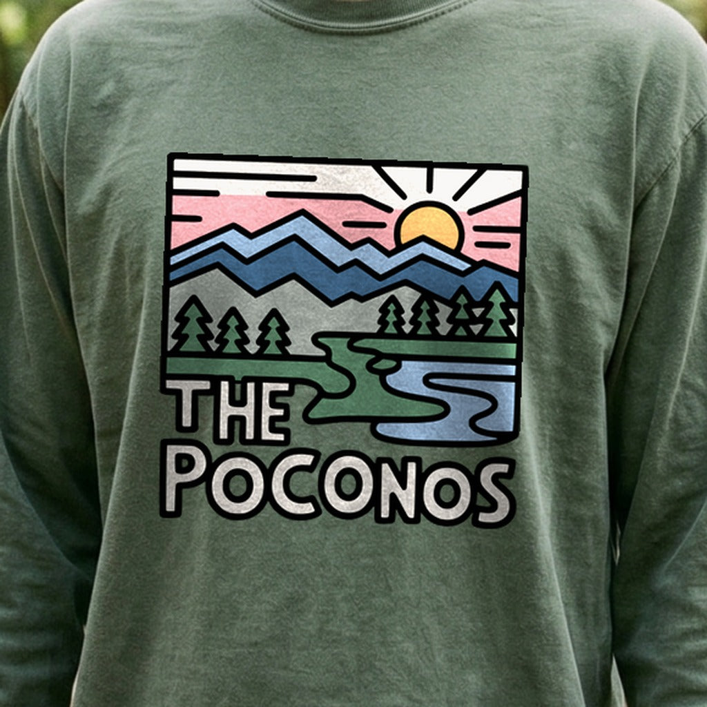 Poconos Mountains Cotton Long Sleeve product image 4