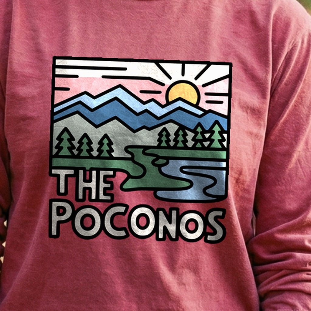 Poconos Mountains Cotton Long Sleeve product image 5