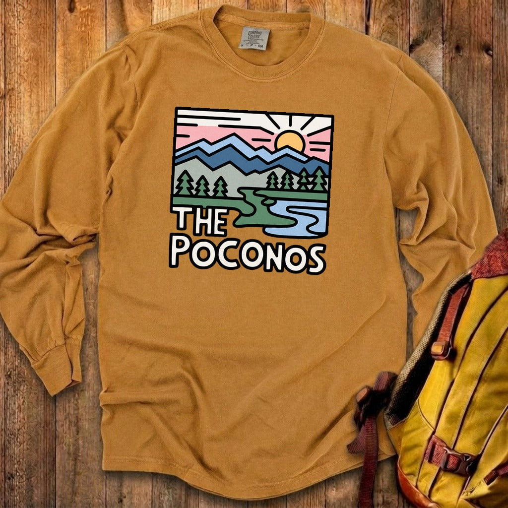 Poconos Mountains Cotton Long Sleeve product image 23