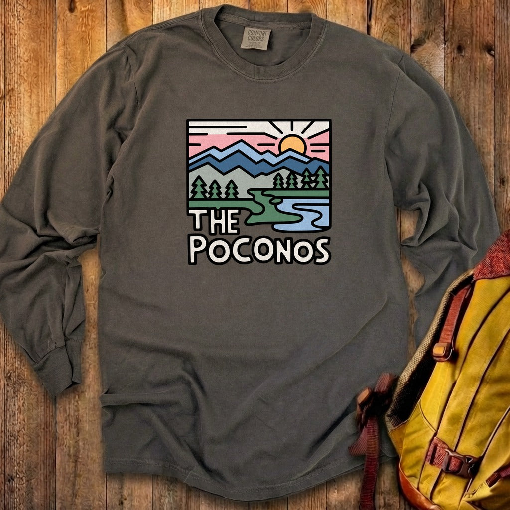 Poconos Mountains Cotton Long Sleeve product image 27