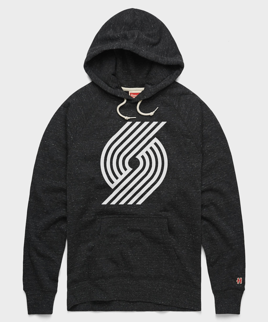 Portland Trail Blazers Blacktop Logo Hoodie product image 1