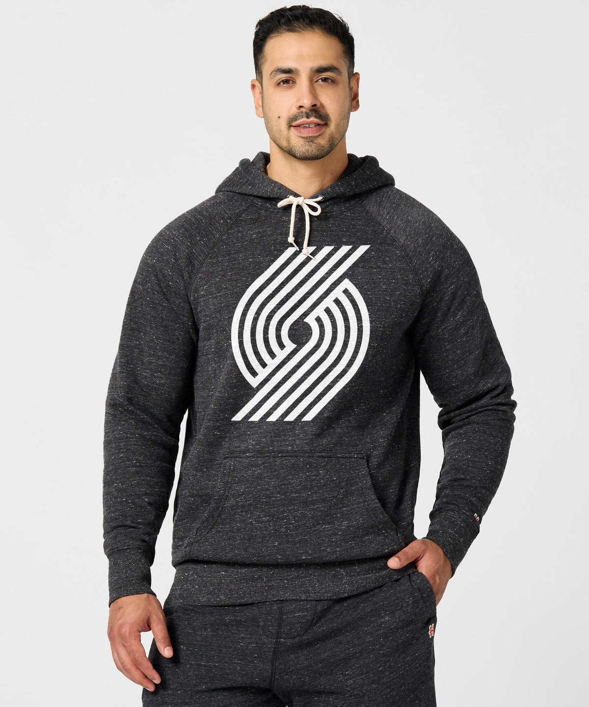 Portland Trail Blazers Blacktop Logo Hoodie product image 3