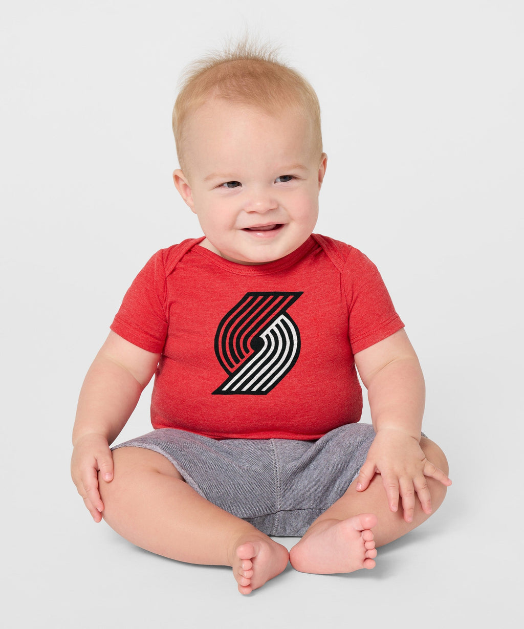 Portland Trail Blazers Logo Baby One Piece