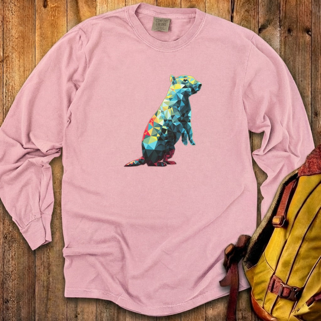 Prairie Dog Mosaic Cotton Long Sleeve product image 7