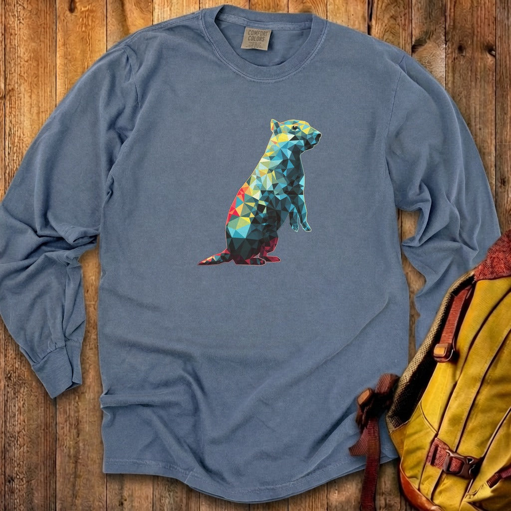 Prairie Dog Mosaic Cotton Long Sleeve product image 9