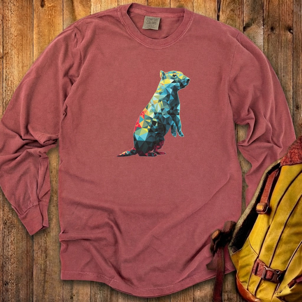 Prairie Dog Mosaic Cotton Long Sleeve product image 15