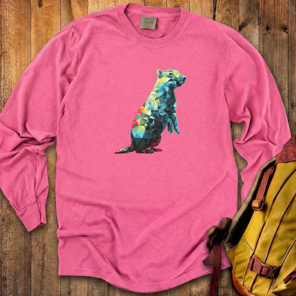 Prairie Dog Mosaic Cotton Long Sleeve product image 17