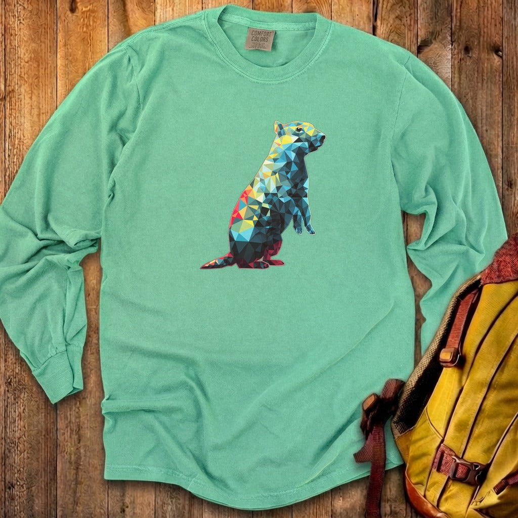 Prairie Dog Mosaic Cotton Long Sleeve product image 19