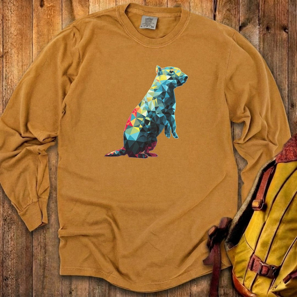 Prairie Dog Mosaic Cotton Long Sleeve product image 23
