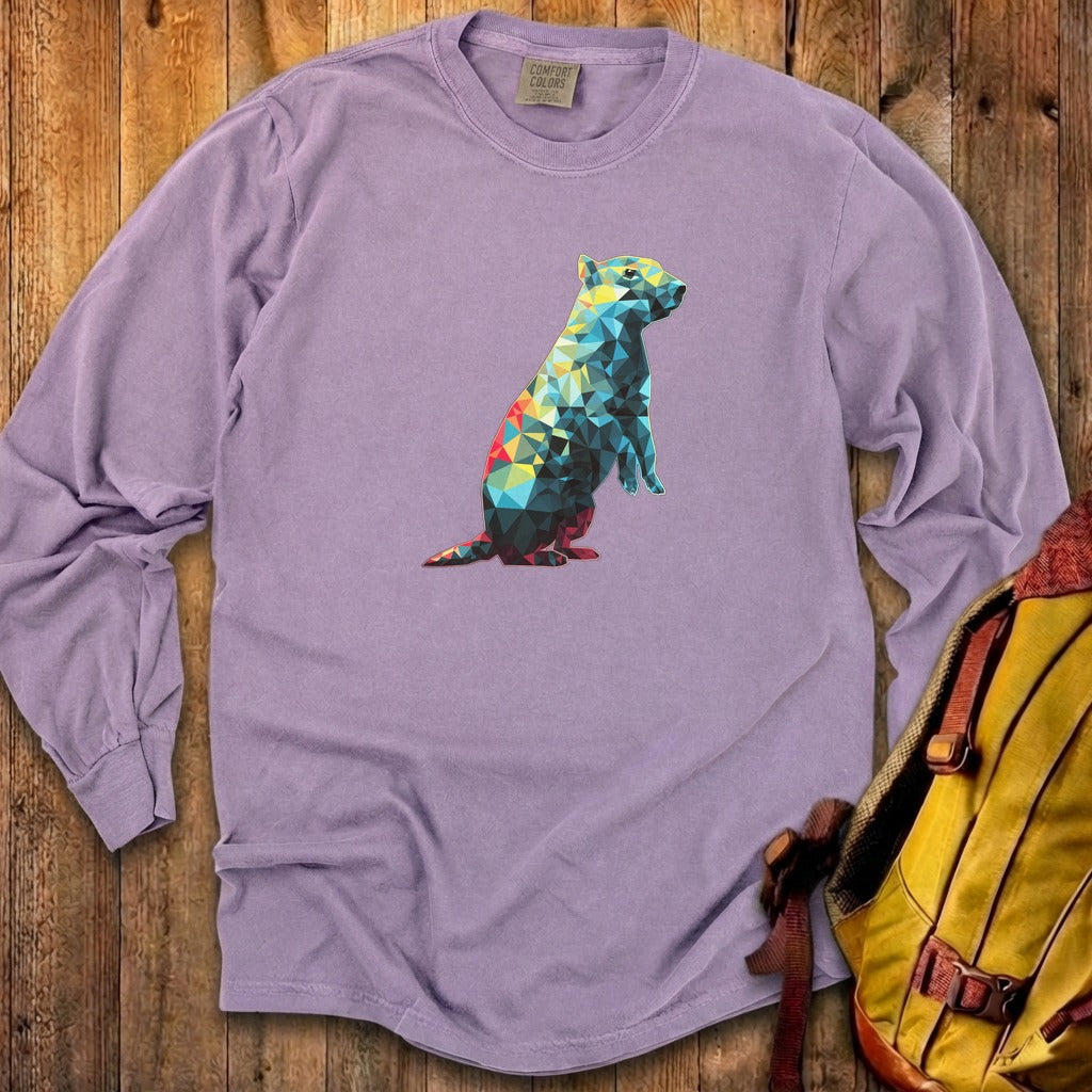 Prairie Dog Mosaic Cotton Long Sleeve product image 25