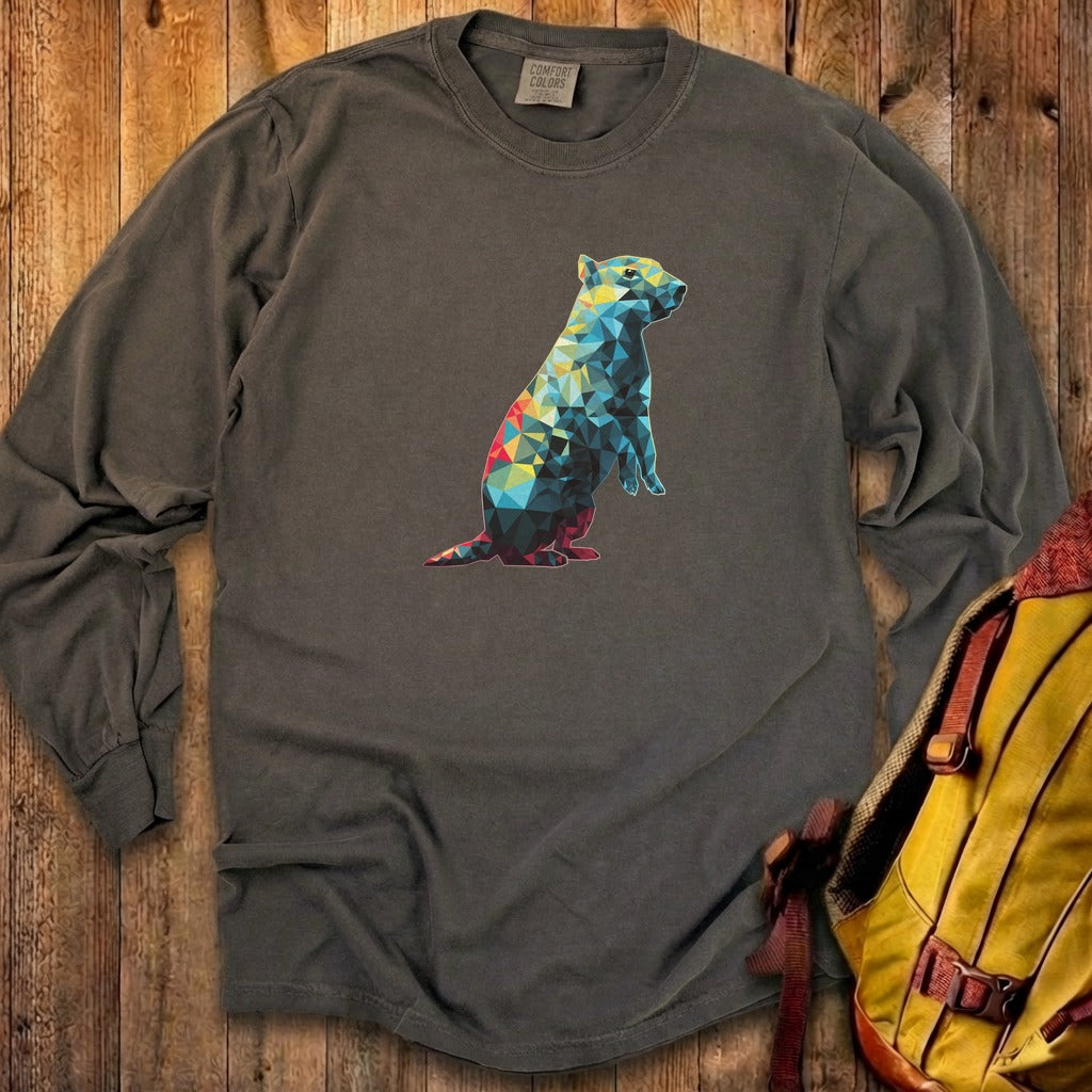 Prairie Dog Mosaic Cotton Long Sleeve product image 27