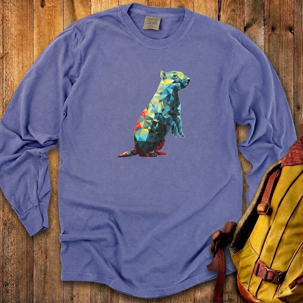 Prairie Dog Mosaic Cotton Long Sleeve product image 29