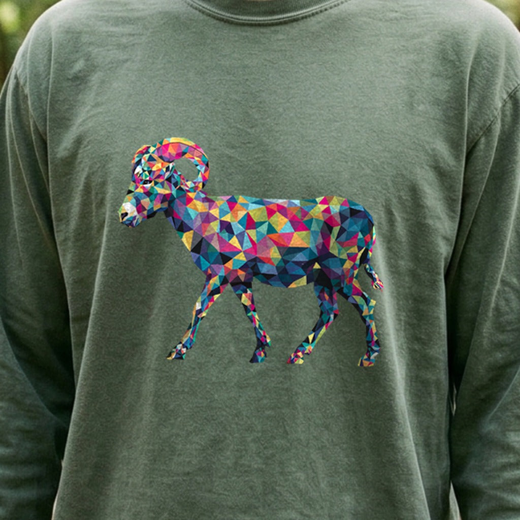 Ram Mosaic Cotton Long Sleeve product image 4