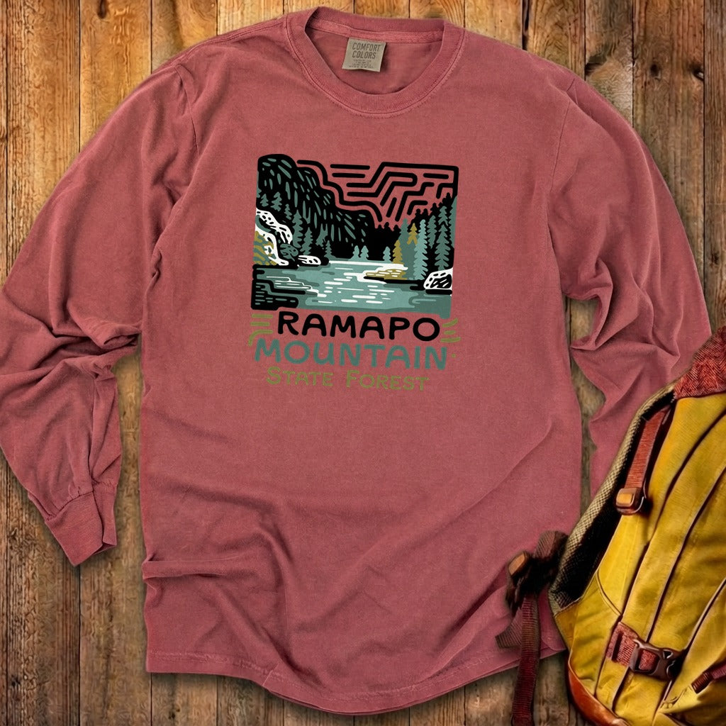 Ramapo Mountain State Forest Cotton Long Sleeve product image 15