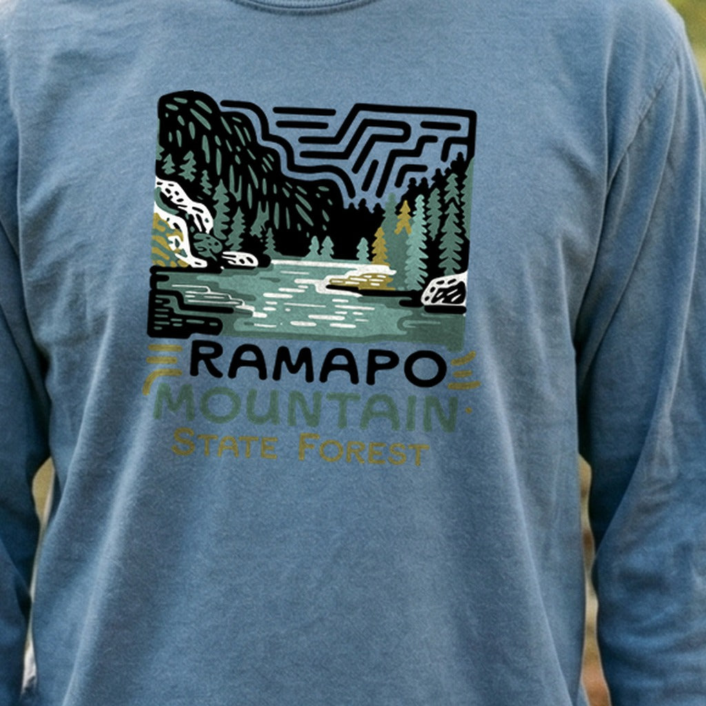 Ramapo Mountain State Forest Cotton Long Sleeve product image 3