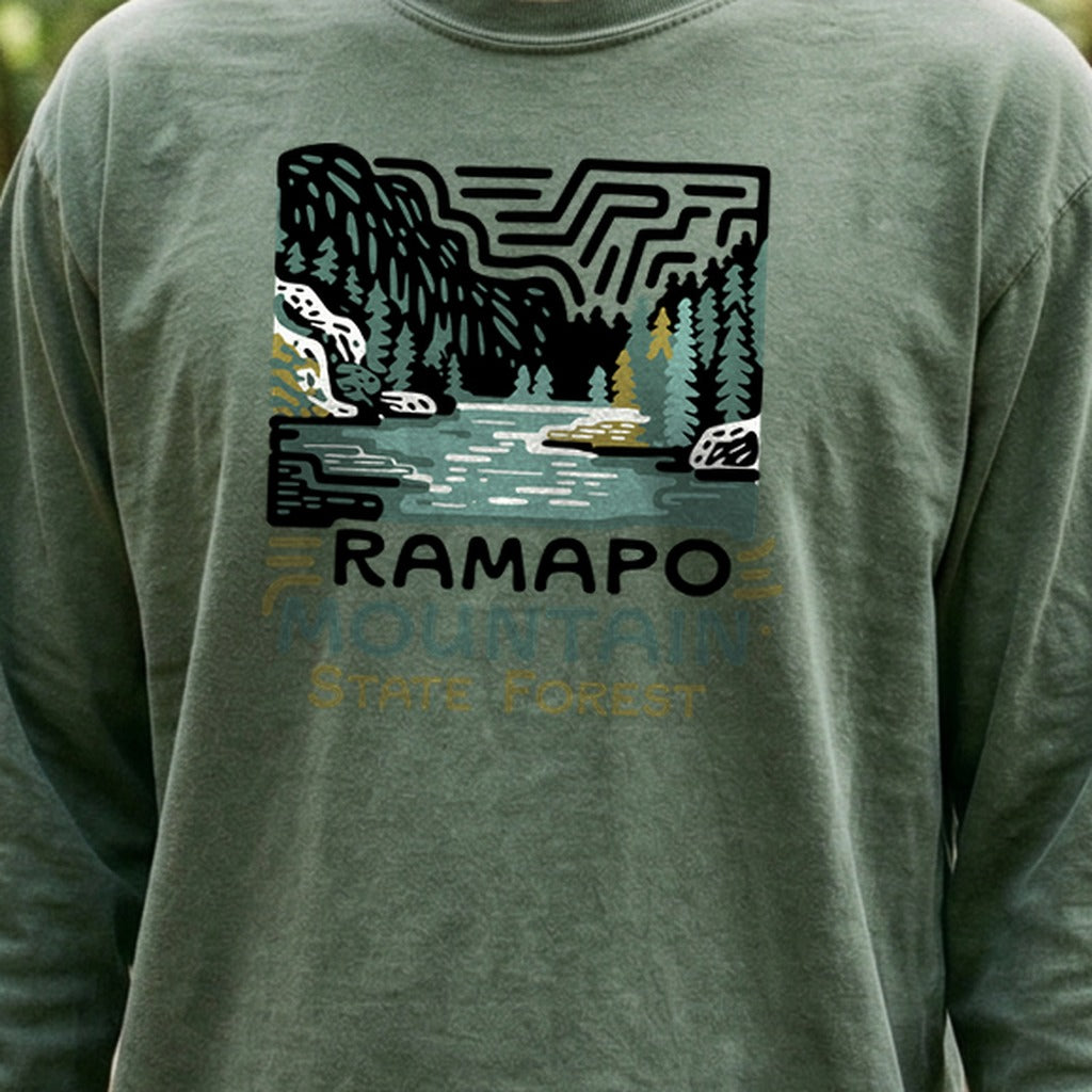 Ramapo Mountain State Forest Cotton Long Sleeve product image 4