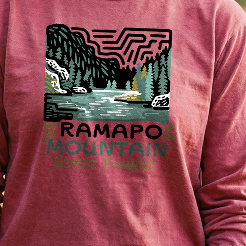 Ramapo Mountain State Forest Cotton Long Sleeve product image 5