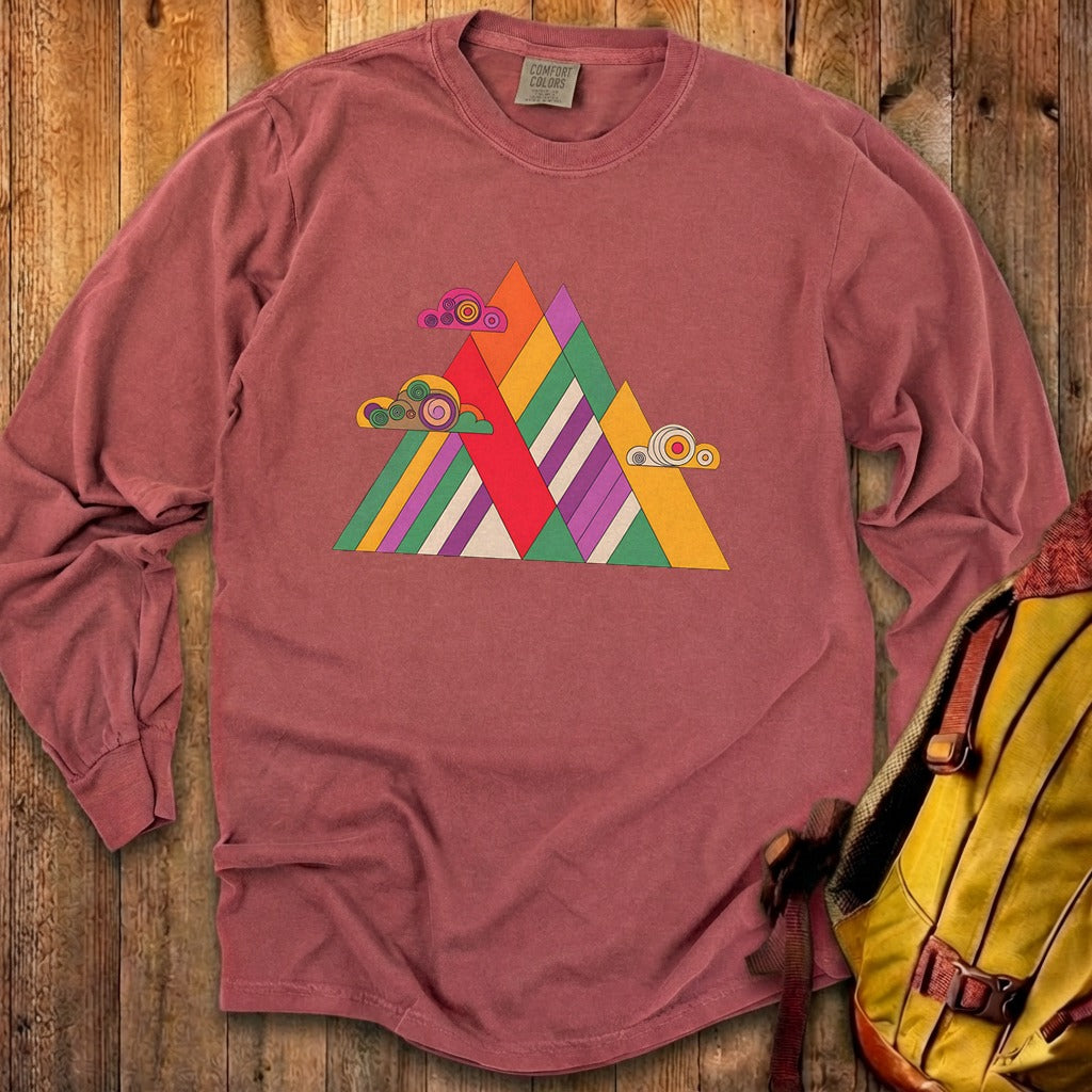 Retro Peaks Cotton Long Sleeve product image 13
