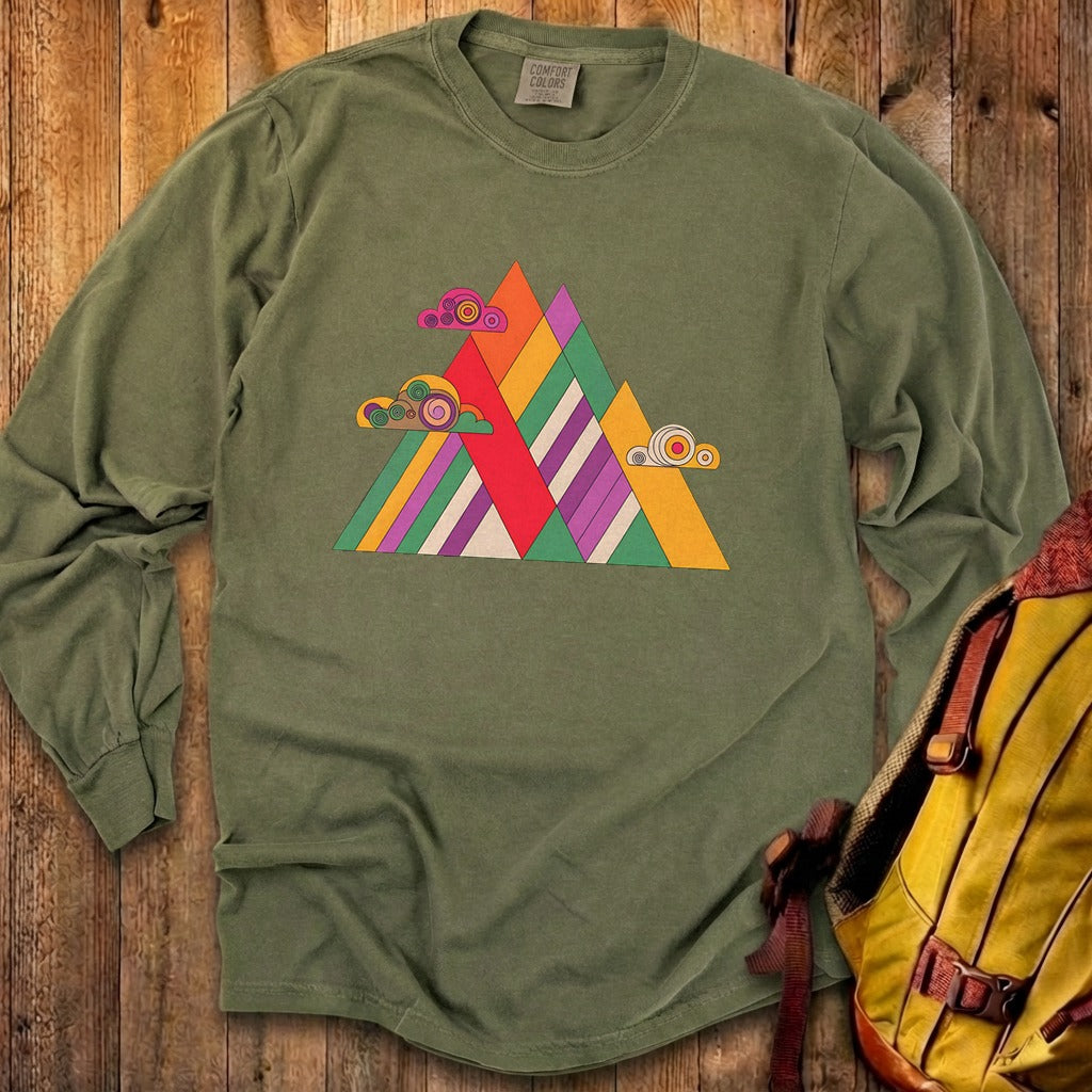 Retro Peaks Cotton Long Sleeve product image 17