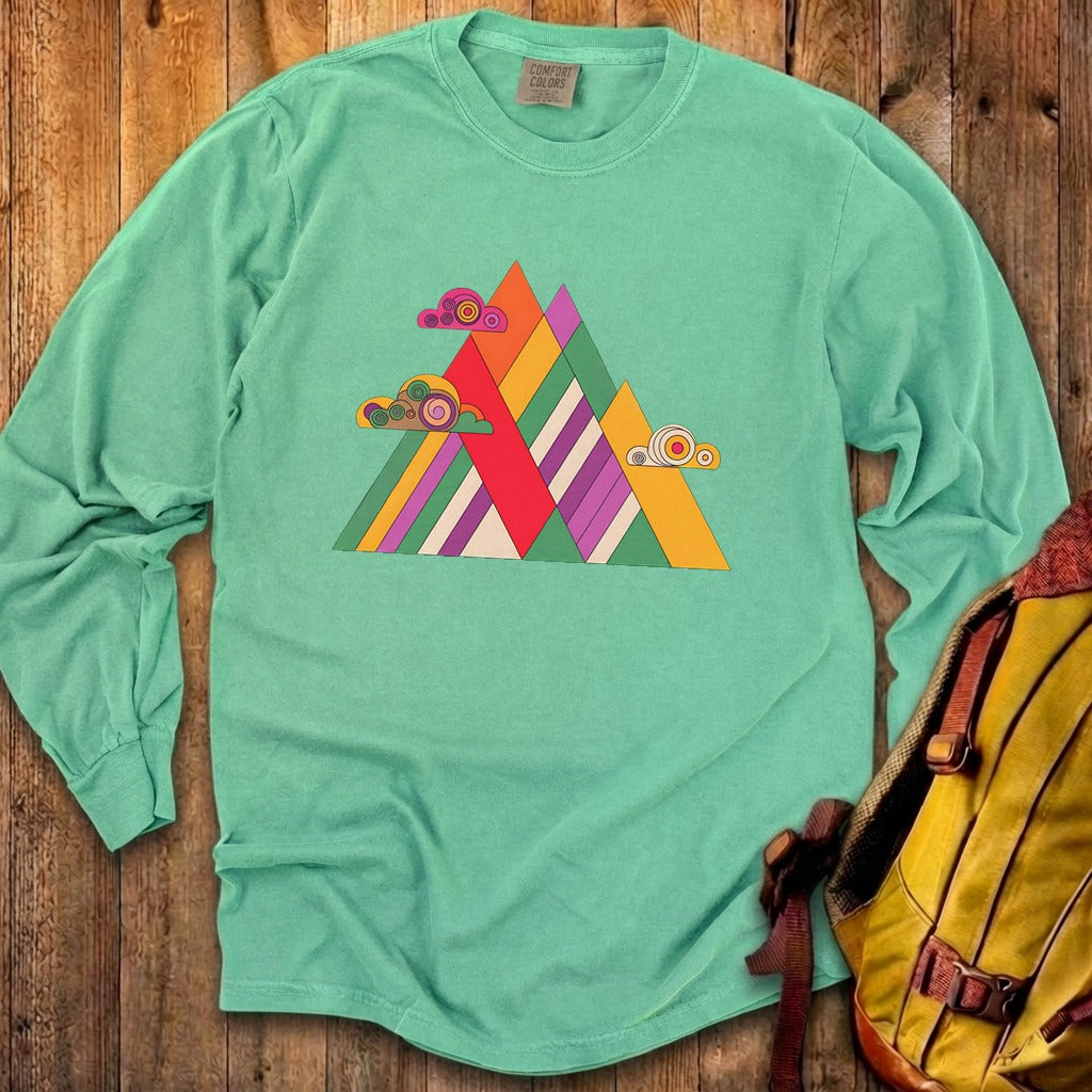 Retro Peaks Cotton Long Sleeve product image 19