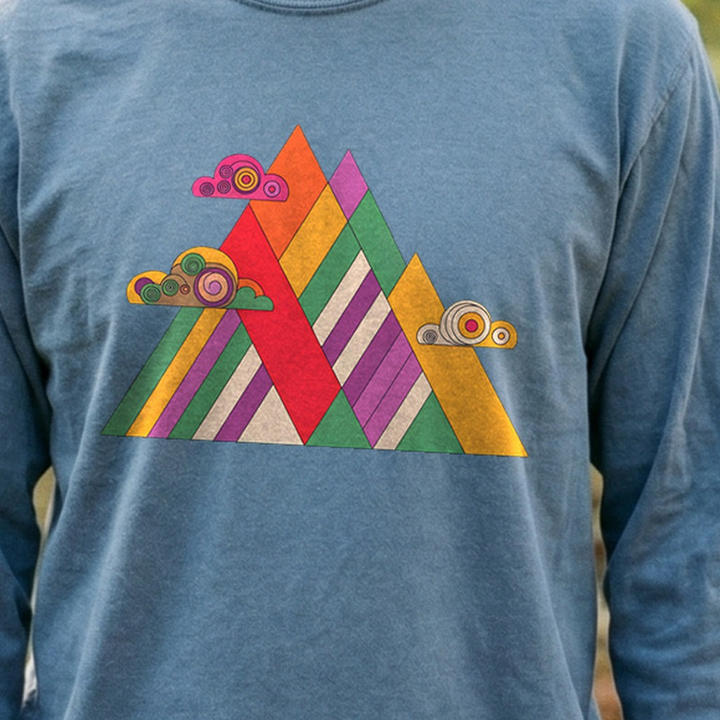 Retro Peaks Cotton Long Sleeve product image 3