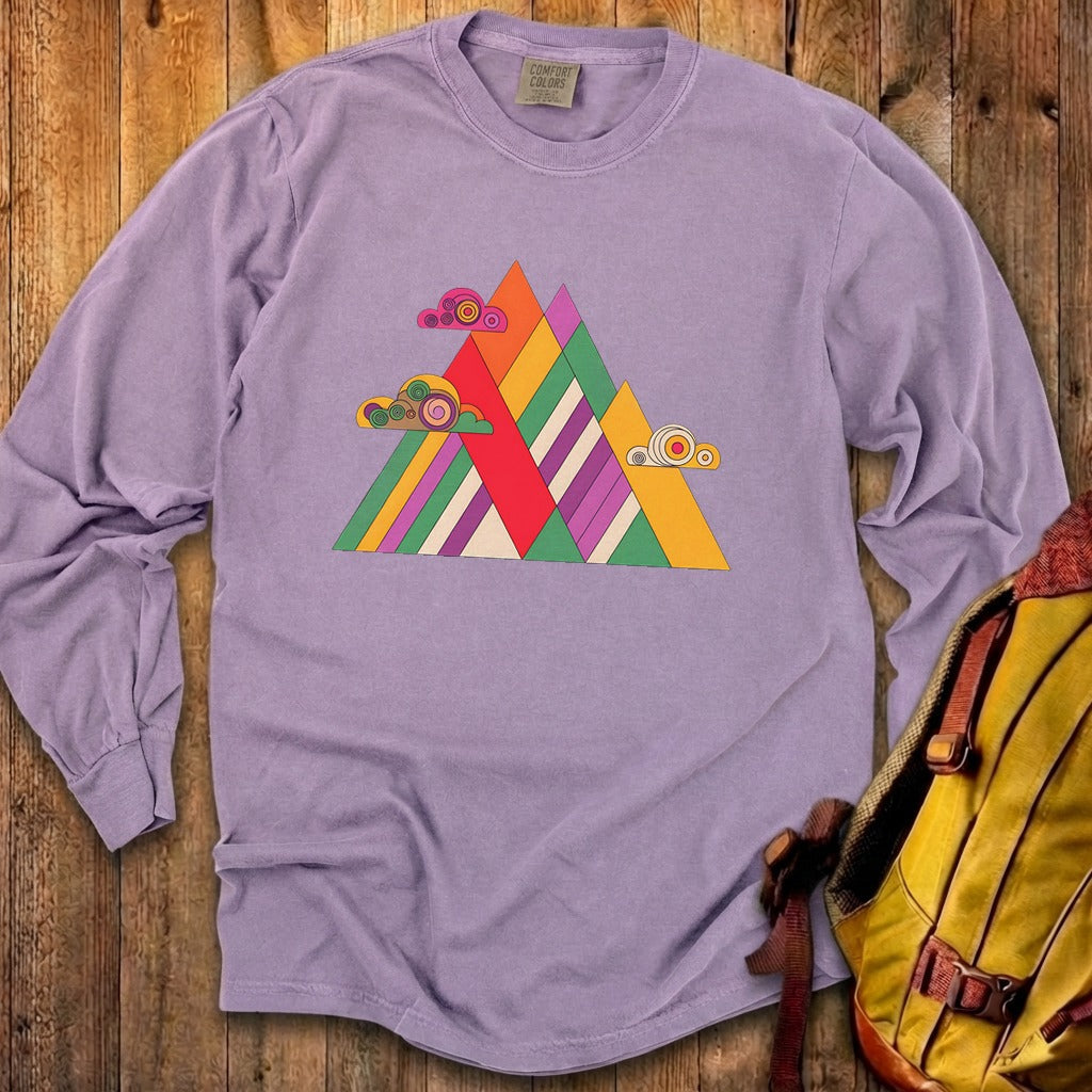 Retro Peaks Cotton Long Sleeve product image 25