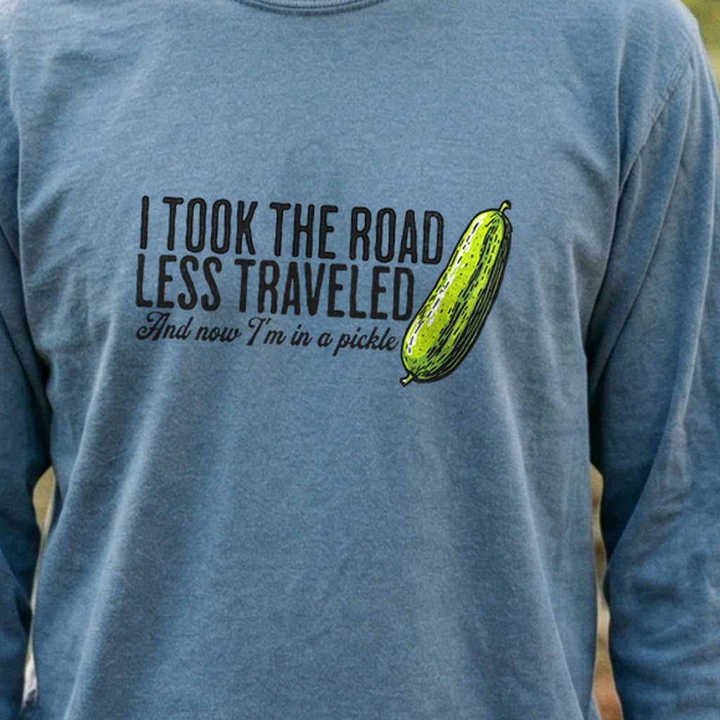 Road Less Traveled Pickle Cotton Long Sleeve product image 3