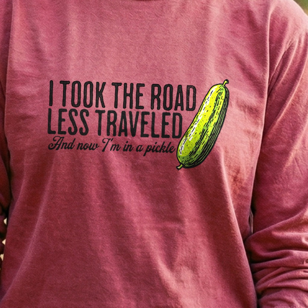 Road Less Traveled Pickle Cotton Long Sleeve product image 5