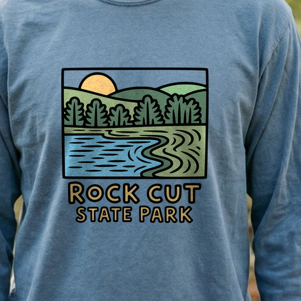 Rock Cut State Park Cotton Long Sleeve product image 3