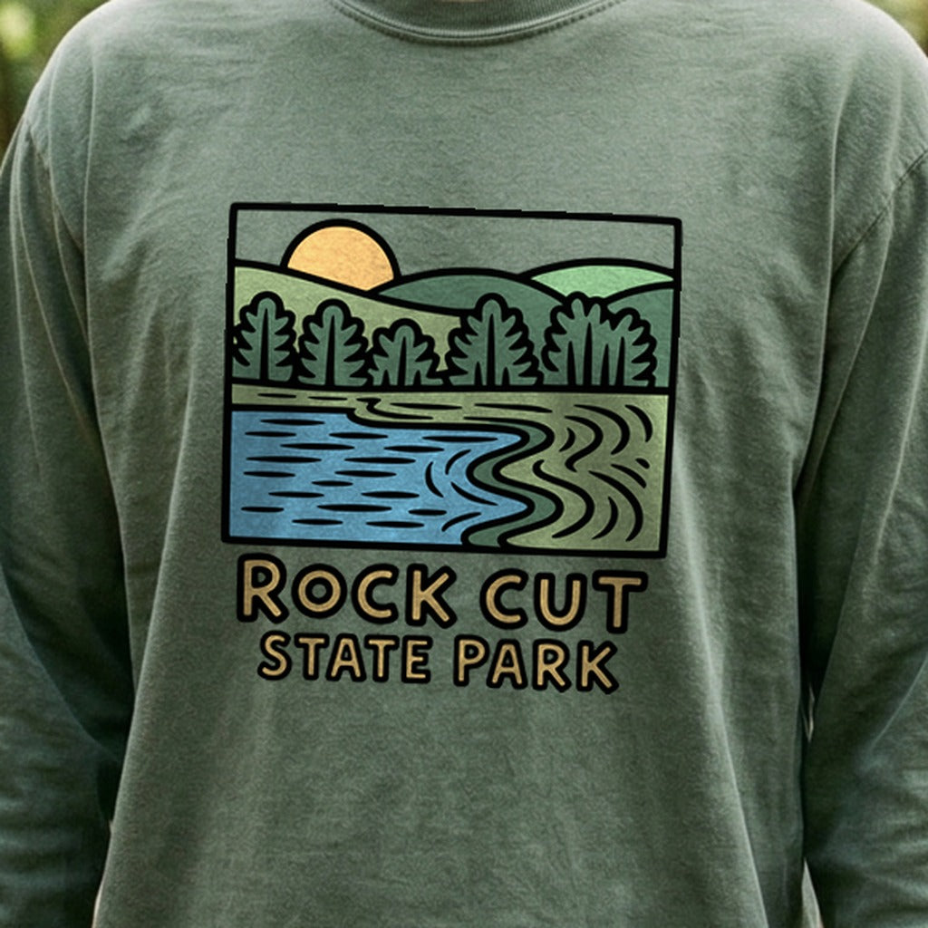 Rock Cut State Park Cotton Long Sleeve product image 4