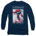 Superman - For President Adult Long Sleeve product image 1