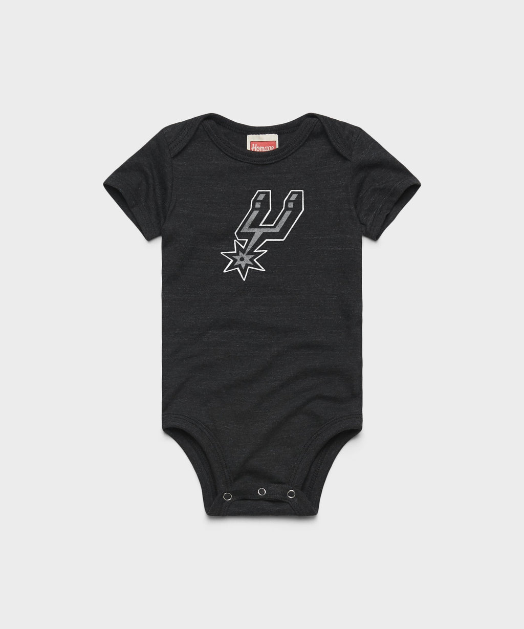 San Antonio Spurs Logo Baby One Piece