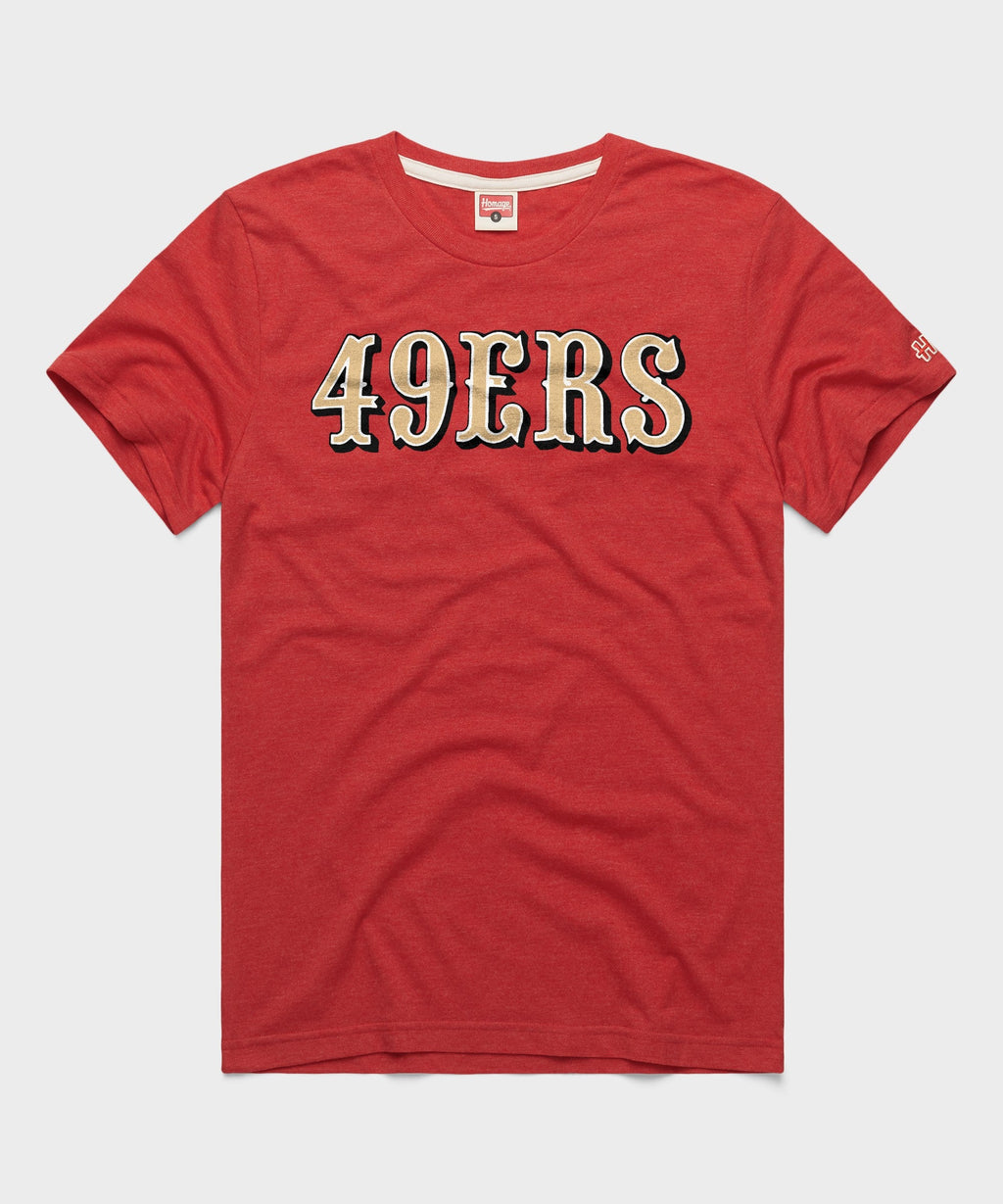 San Francisco 49ers Wordmark '72 T-Shirt product image 1
