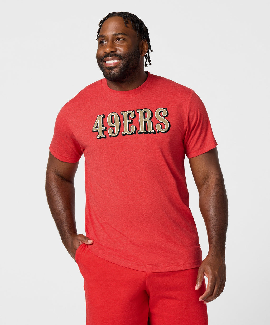 San Francisco 49ers Wordmark '72 T-Shirt product image 3