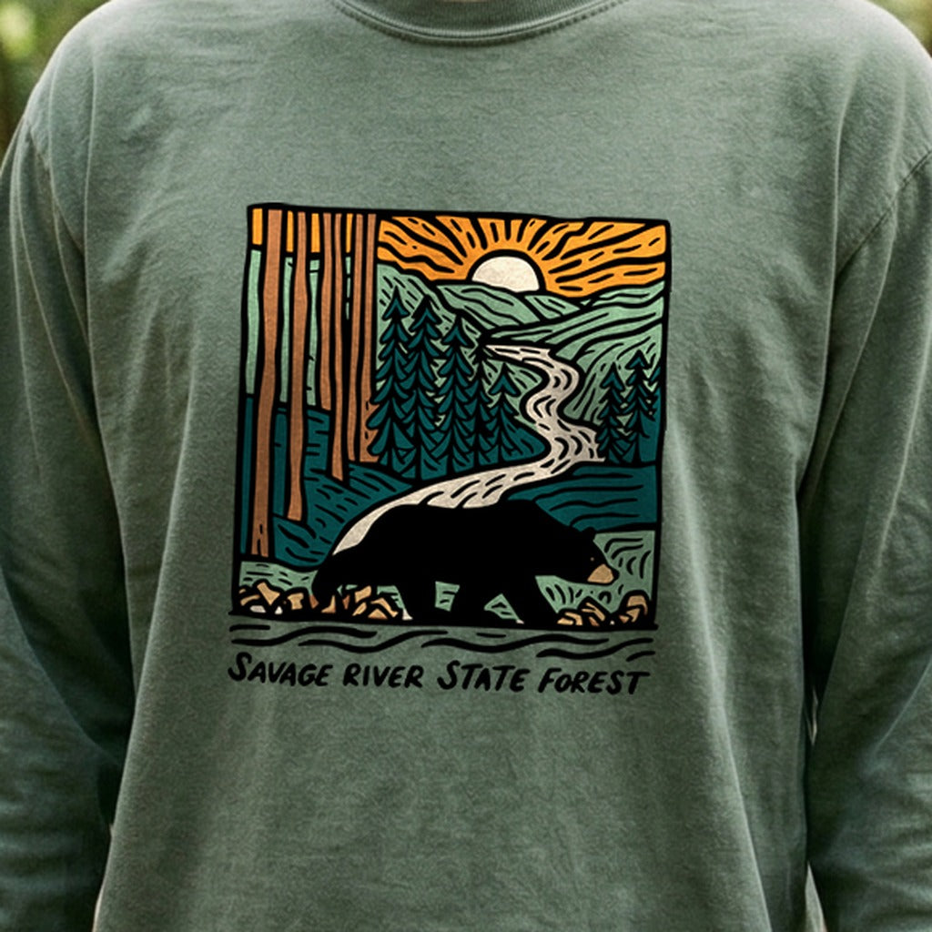 Savage River State Forest Cotton Long Sleeve product image 4