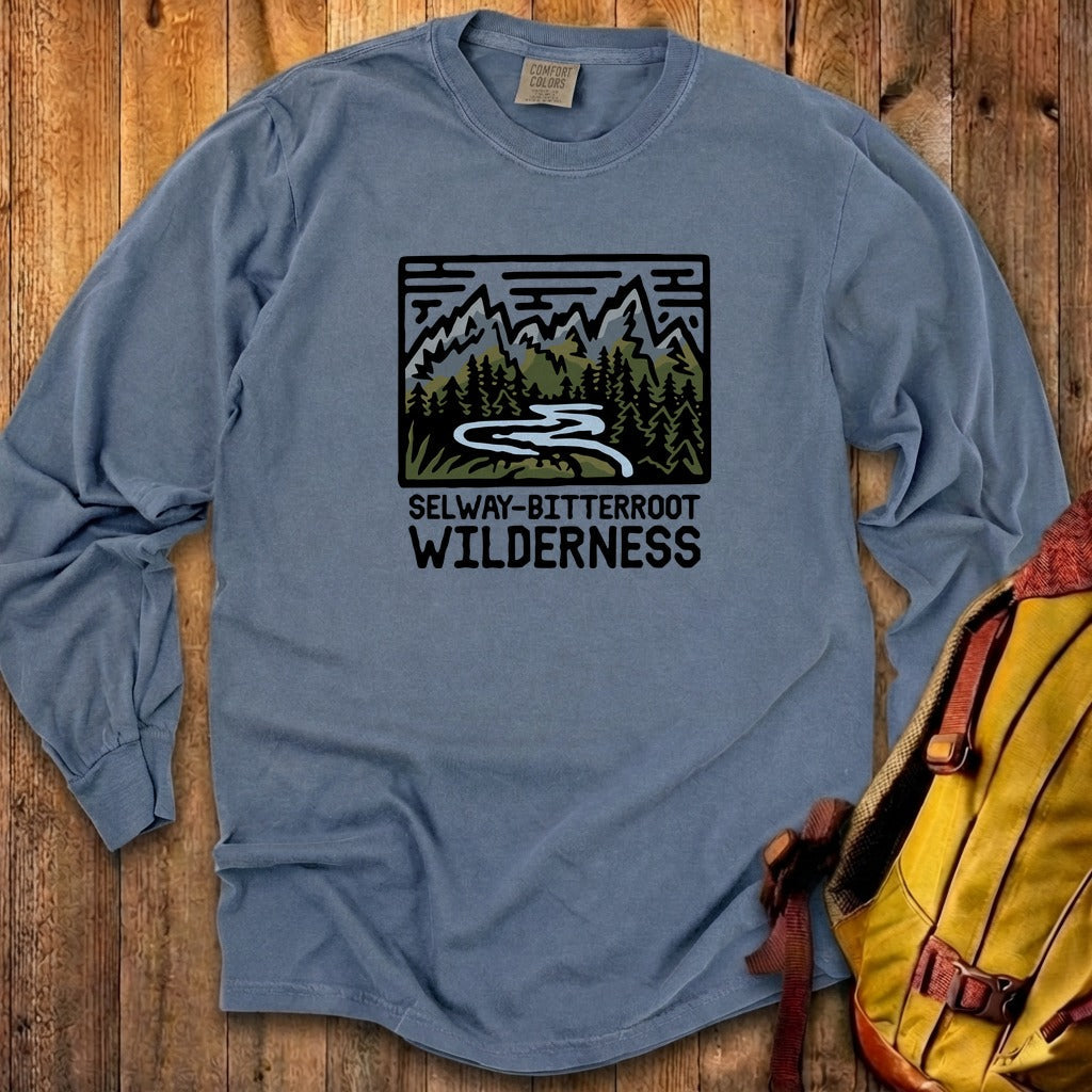 Selway-Bitterroot Wilderness Cotton Long Sleeve product image 1