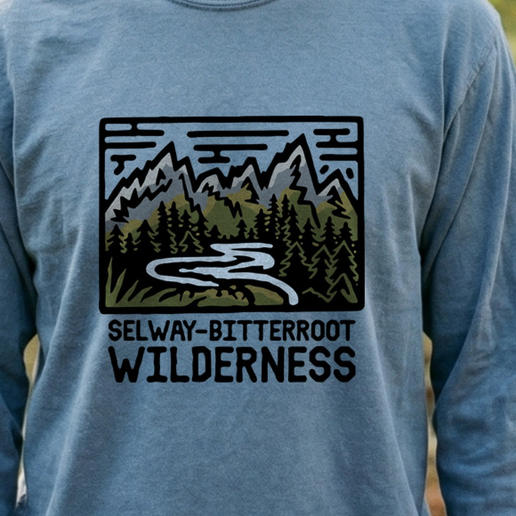 Selway-Bitterroot Wilderness Cotton Long Sleeve product image 3