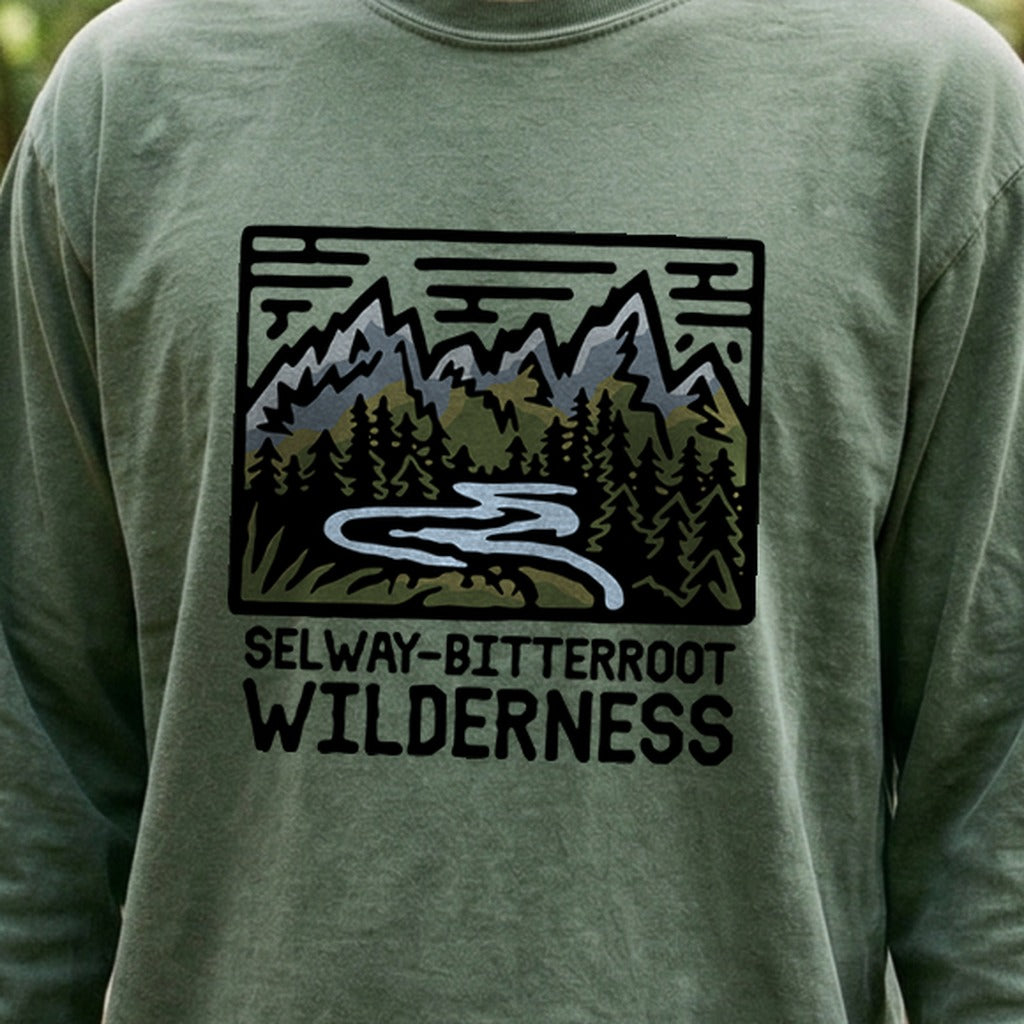 Selway-Bitterroot Wilderness Cotton Long Sleeve product image 4