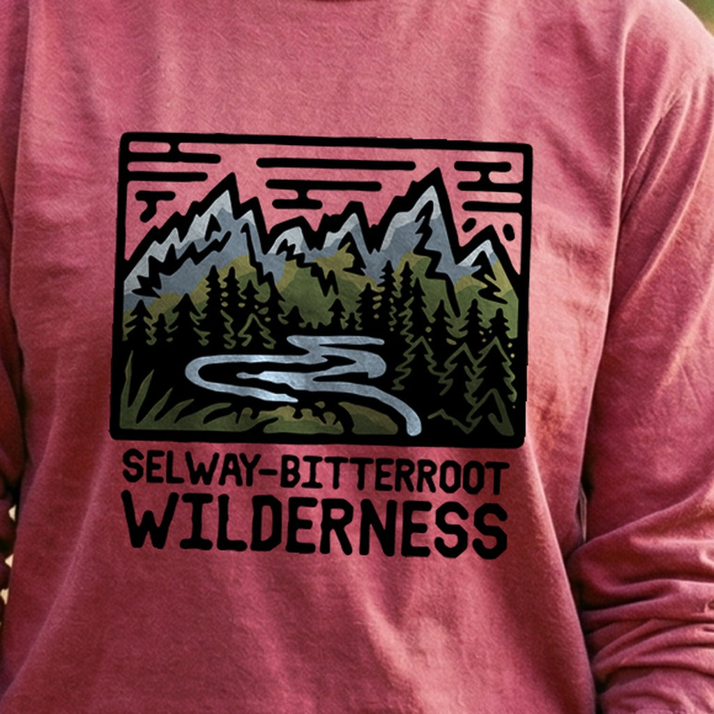 Selway-Bitterroot Wilderness Cotton Long Sleeve product image 5