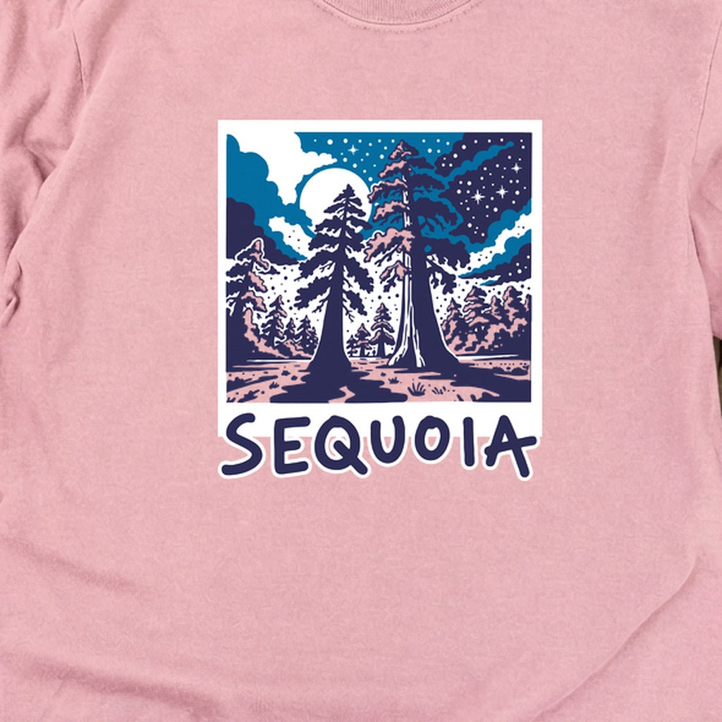 Sequoia at Night Cotton Long Sleeve product image 8
